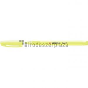 Szövegkiemelő, 1-3,5 mm, STABILO "Flash", sárga