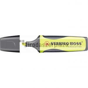 Szövegkiemelő, 2-5 mm, STABILO "Boss Executive", sárga