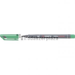 Alkoholos marker, 1 mm, STABILO "OHPen M", zöld