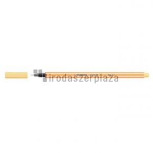 Tűfilc, 0,4 mm, STABILO "Point 88", sárga