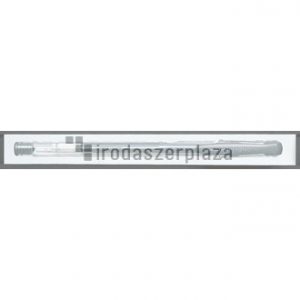 Zseléstoll, 0,4 mm, kupakos, UNI "UM-100 Signo Fine", ezüst