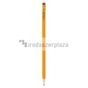Grafitceruza radírral, HB, hatszögletű, VICTORIA OFFICE, "100"