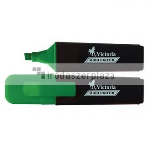 Szövegkiemelő, 1-5 mm, VICTORIA OFFICE, "Color 100", zöld