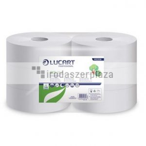 Toalettpapír, 2 rétegű, nagytekercses, 28 cm átmérő, LUCART, "Eco 28 J", fehér