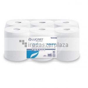 Kéztörlő, tekercses, 2 rétegű, LUCART, "Strong 140 A", fehér