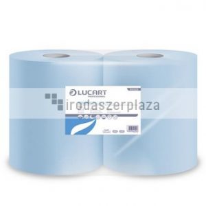 Törlőkendő, tekercses, 3 rétegű, LUCART, "Strong Blue 3500" kék