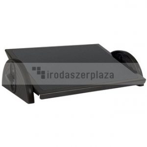 Lábtámasz, fém, WEDO "Relax Steel", fekete