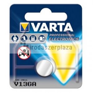 Gombelem, V13GA/LR44/A76, 1 db, VARTA