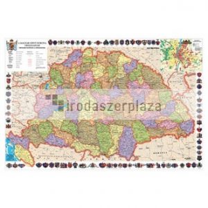 Könyökalátét, kétoldalas, STIEFEL "Magyar Szent Korona országai/Történeti emlékek"