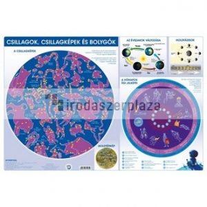 Könyökalátét, kétoldalas, STIEFEL "Csillagok/Csillagképek és bolygók"