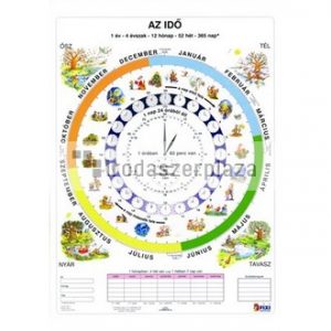 Tanulói munkalap, A4, STIEFEL "Idő"