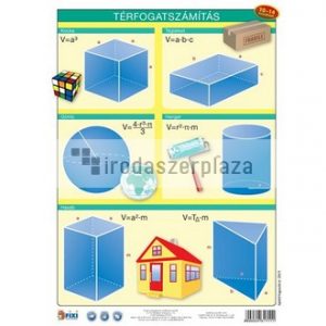Tanulói munkalap, A4, STIEFEL "Térfogatszámítás /munkaoldal"