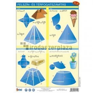 Tanulói munkalap, A4, STIEFEL "Felszín és térfogatszámítás /munkaoldal"