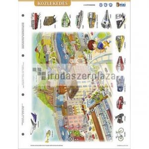 Tanulói munkalap, A4, STIEFEL" Közlekedés"