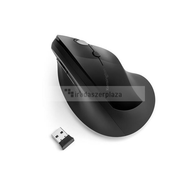 Egér, vezeték nélküli, vertikális, USB, KENSINGTON "Pro Fit® Ergo"
