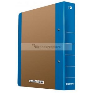 Gyűrűs könyv, 2 gyűrű, D alakú, 50 mm, A4, karton, DONAU "Life", neon kék