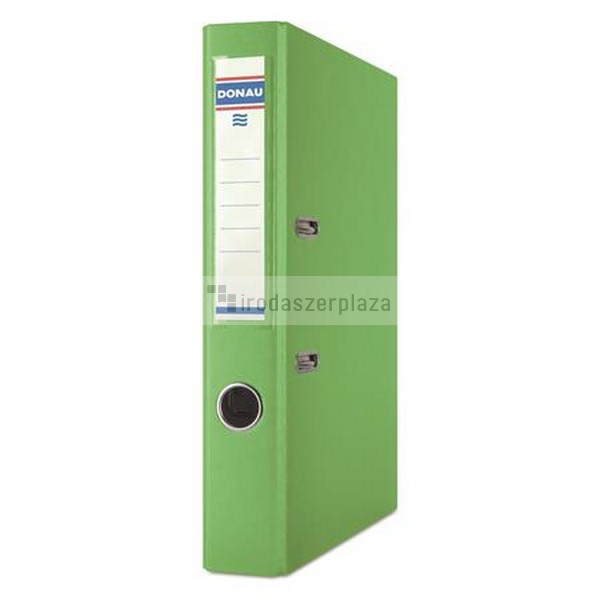 Iratrendező, 50 mm, A4, PP/karton, DONAU "Szivárvány", világoszöld - Image 2