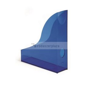 Iratpapucs, műanyag, 73 mm, DURABLE, "Basic", áttetsző kék