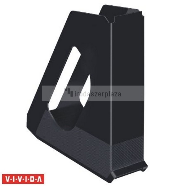 Iratpapucs, műanyag, 68 mm, ESSELTE "Europost", Vivida fekete - Image 2