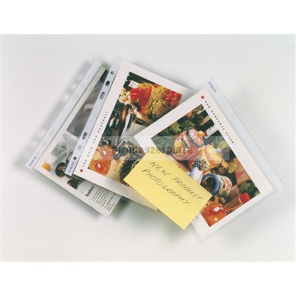 Genotherm, lefűzhető, A5, 65 mikron, narancsos felület, ESSELTE - Image 2