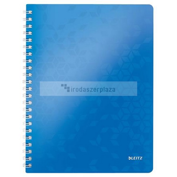 Spirálfüzet, A4, vonalas, 80 lap, LEITZ "Wow", kék - Image 2
