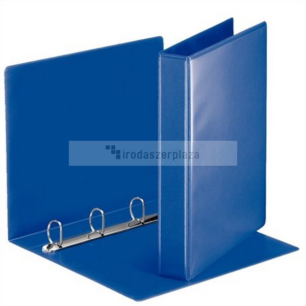 Gyűrűs könyv, panorámás, 4 gyűrű, D alakú, 50 mm, A4, PP, ESSELTE, kék - Image 2