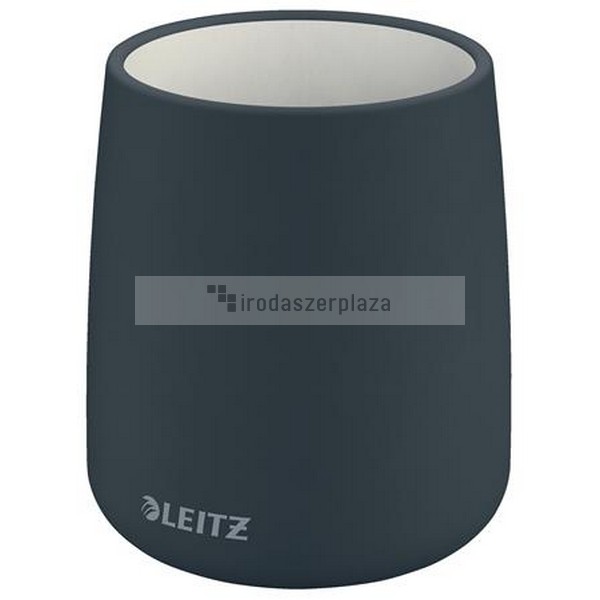 Írószertartó, kerámia, LEITZ "Cosy", bársonyszürke