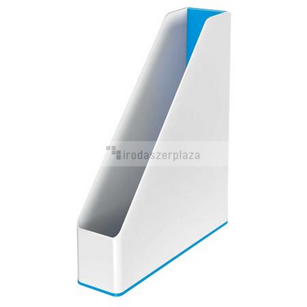 Iratpapucs, műanyag, 73 mm, kettős színhatású, LEITZ "Wow", kék - Image 2