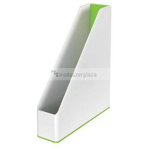 Iratpapucs, műanyag, 73 mm, kettős színhatású, LEITZ "Wow", zöld