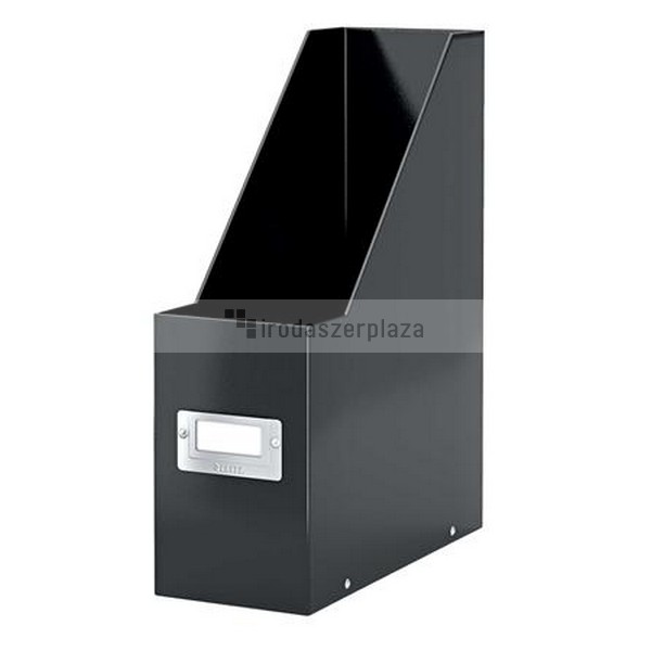 Iratpapucs, PP/karton, 95 mm, LEITZ "Click&Store", fekete - Image 2