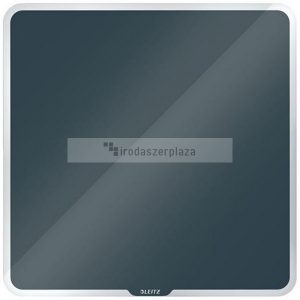 Mágneses üvegtábla, 45x45 cm, LEITZ "Cosy", bársonyszürke