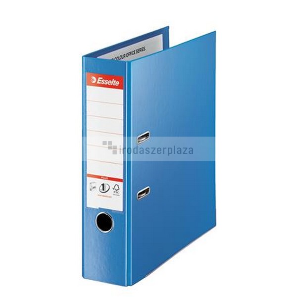 Iratrendező, 80 mm, A4, PP, élvédő sínnel, ESSELTE "Standard Plus", Vivida kék - Image 2