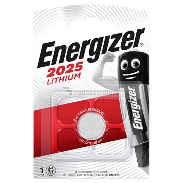 Gombelem, CR2025, 1 db, ENERGIZER - Image 2
