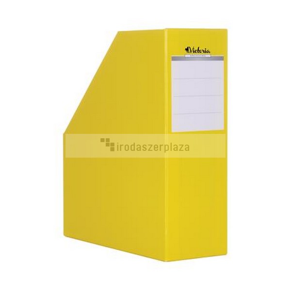 Iratpapucs, karton, 90 mm, VICTORIA OFFICE, sárga - Image 2