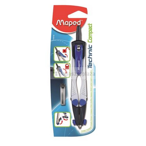 Körző, heggyel, MAPED "Technic Compact" - Image 2