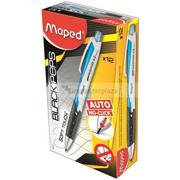 Nyomósirón, 0,5 mm, MAPED "Black`Peps", kék - Image 2