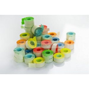 Árazószalag, 25x16 mm, "C", fehér