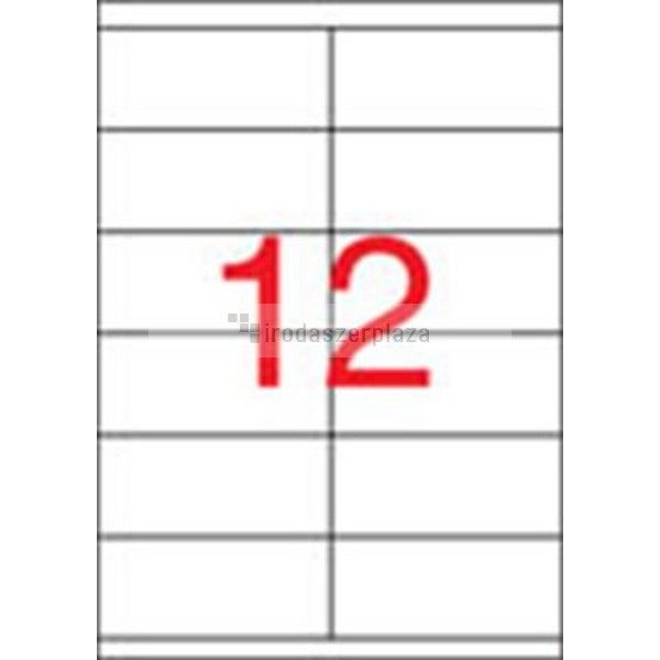 Etikett, univerzális, 105x48 mm, APLI, 6000 etikett/csomag - Image 2