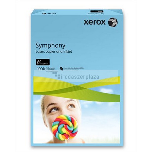 Másolópapír, színes, A4, 80 g, XEROX "Symphony", sötétkék (intenzív) - Image 2