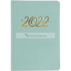 Naptár, tervező, B6, heti, TOPTIMER "Pastel", zöld