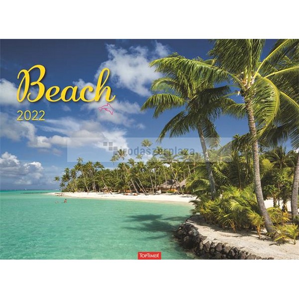 Naptár, fali, TOPTIMER, "Beach" - Image 2