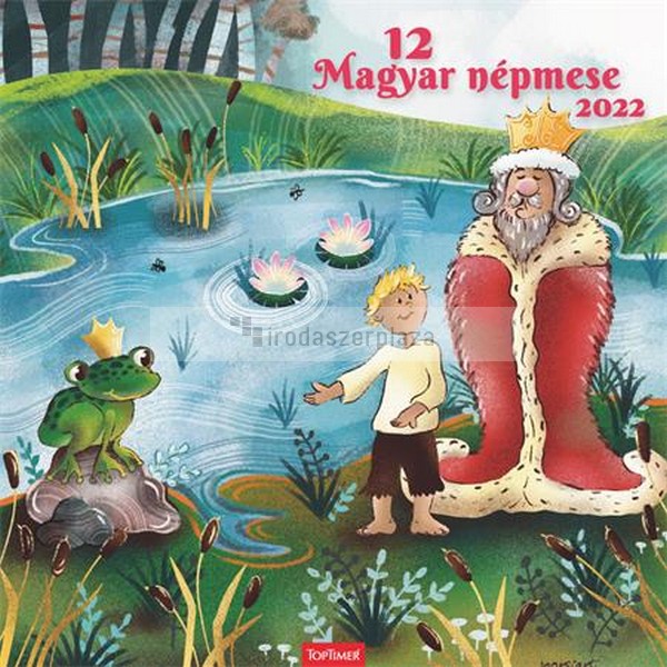 Naptár, fali, TOPTIMER, "Magyar népmesék" - Image 2