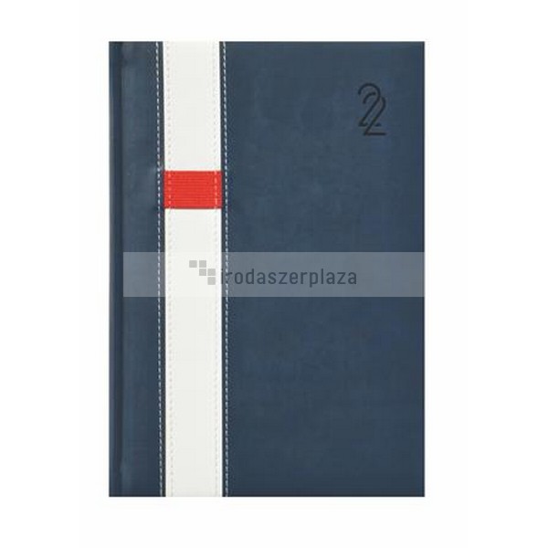 Naptár, tervező, A5, napi, TOPTIMER "Vario", kék-fehér