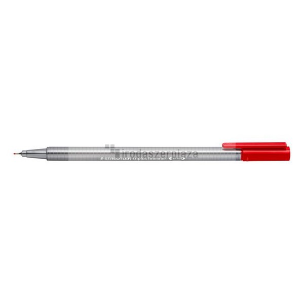 Tűfilc, 0,3 mm, STAEDTLER "Triplus 334", piros - Image 2