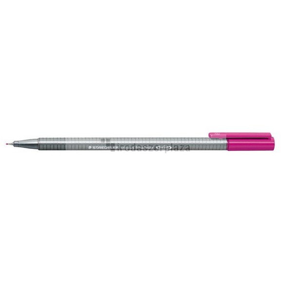 Tűfilc, 0,3 mm, STAEDTLER "Triplus 334", sötétmályva - Image 2