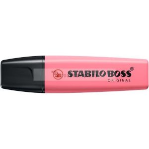 Szövegkiemelő, 2-5 mm, STABILO "BOSS original Pastel", cseresznyevirág