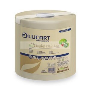 Kéztörlő, tekercses, 2 rétegű, LUCART, "ECONATURAL 2.500", havanna barna