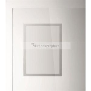 Mágneses tasak, A4, elektrosztatikus, DURABLE "DURAFRAME® SUN", ezüst