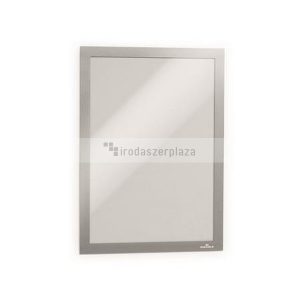 Mágneses tasak, A4, öntapadó háttal, DURABLE "DURAFRAME®", ezüst