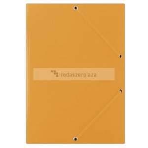 Gumis mappa, karton, A4, DONAU "Standard", narancssárga
